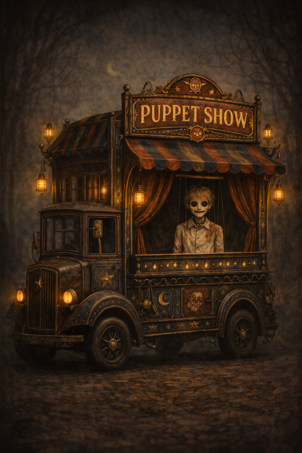 Kukla Gösterisi-Korku, Fantezi Çizgi Roman|Berat Çakmak