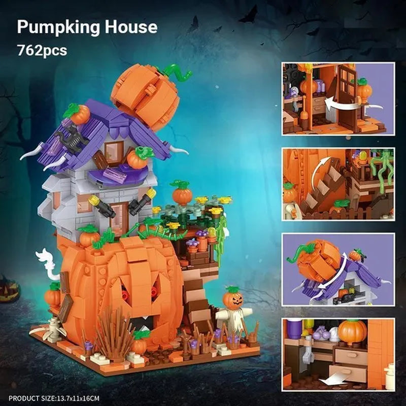 LOZ Mini Street Hongkong Street Food Building Blocks Set China Town Chinese Street Mini Street Shopping Street Kids Puzzle Mini Block Brick Toy