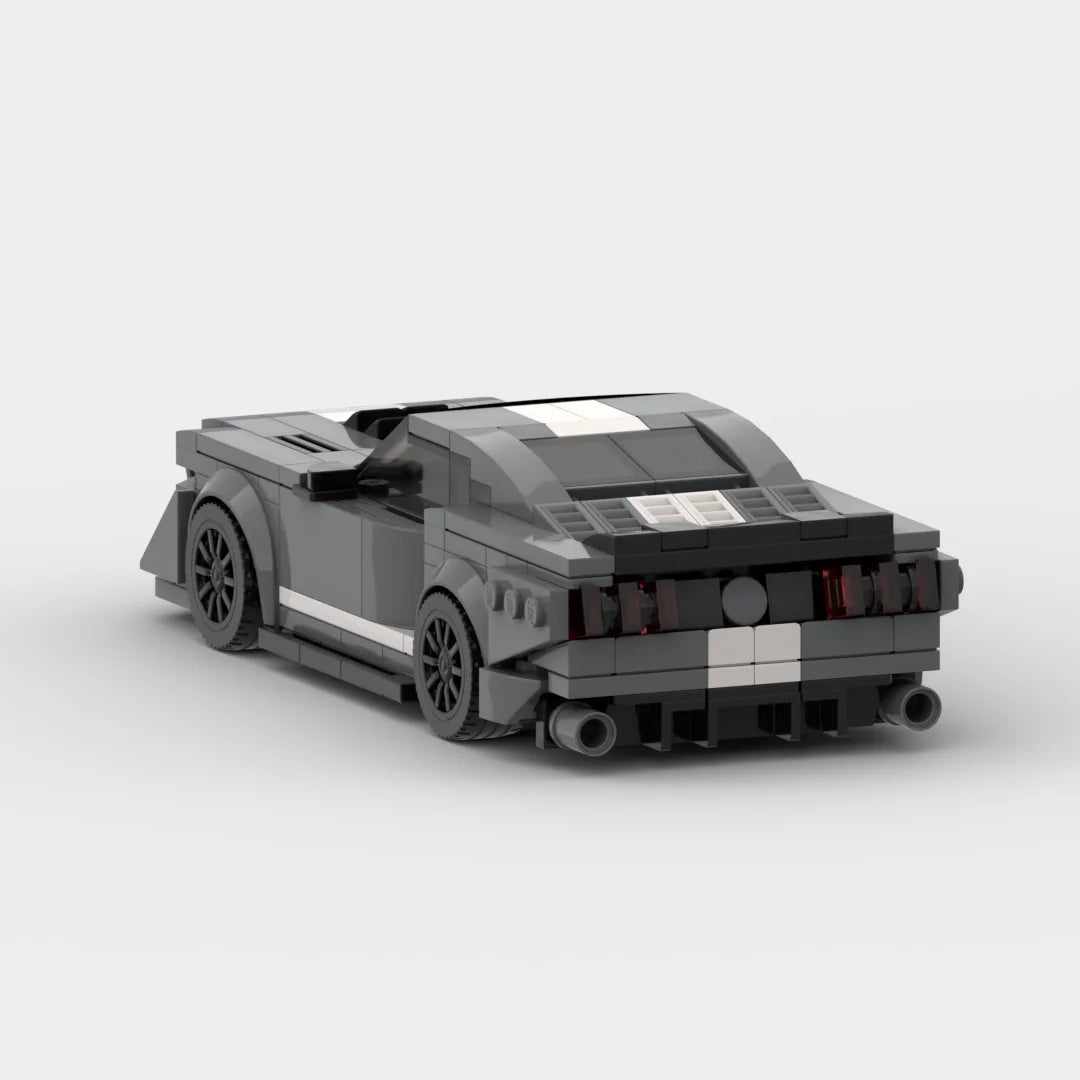 MOC Shelby GT500 476Pcs Racing Racer Building Blocks Brick Creative Garage Toys for Boys Gifts