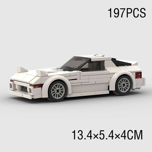 MOC Racing Car Model and Passion Building Block City Vehicle Toy Set - Halloween Gifts
